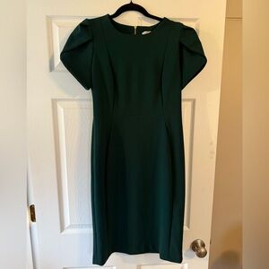 Calvin Klein Elegant Green Dress